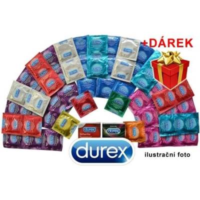 Durex luxusní balíček 46 ks + 4 dárky