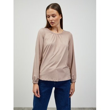 ZOOT. lab Бежова дамска основна риза с дълъг ръкав ZOOT. lab Luna ZOOT. lab | Bezhov | ЖЕНИ | XS