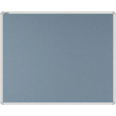 VMS VISION Stolový paraván EKONOMIK ekoTAB oblý roh 80 x 65 cm tmavo šedý