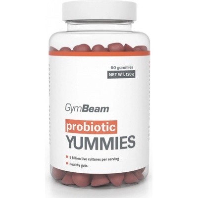 GymBeam Probiotika Yummies třešeň 60 kapslí