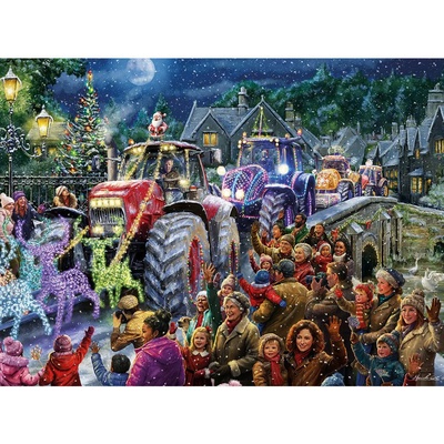 Gibsons - Puzzle Farmer Christmas - 1 000 piese