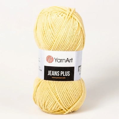 YarnArt Jeans Plus 88 světle žlutá