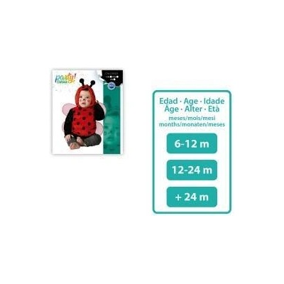 BigBuy Carnival Маскировъчен костюм за бебета Калинка Размер 6-12 месеца
