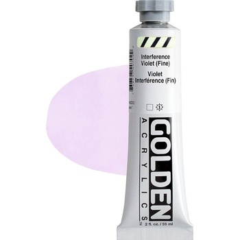 Golden Artist Colors Heavy Body АКРИЛНА боя Interference Violet (Fin) 59 ml 1 бр (0004070-2)