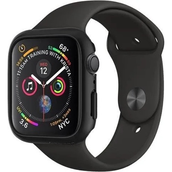 Spigen Противоударен Калъф за APPLE Watch SE/ 6/ 5/ 4 44 mm, SPIGEN Thin Fit Case, Черен (062CS24474)