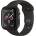 Spigen Противоударен Калъф за Apple Watch SE/ 6/ 5/ 4 44 mm, Spigen Thin Fit Case, Черен (062CS24474)