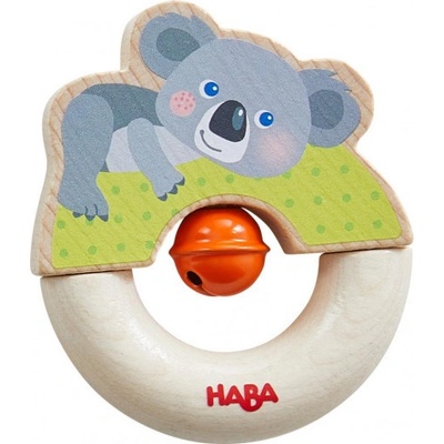 Haba Drevená hrkálka s rolničkou Koala