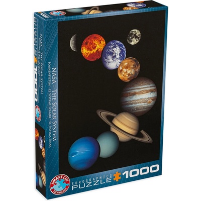 EUROGRAPHICS Пъзел Eurographics от 1000 части - НАСА - Слънчева система (EG60000100)