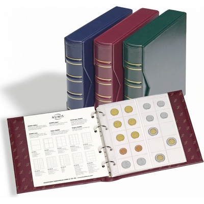 LEUCHTTURM Album NUMIS CLASSIC s kazetou Zelená – Zboží Dáma