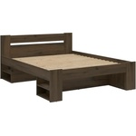 Black Red White Спалня NEPO PLUS - двойно легло 160x200 благороден дъб (S435-LOZ3S/160-DNO)