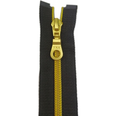 YKK zip kovový ION®, černá - 70 cm