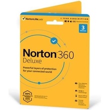 Norton 360 DELUXE 25GB + VPN 1 lic. 3 lic. 2 roky (21435446)