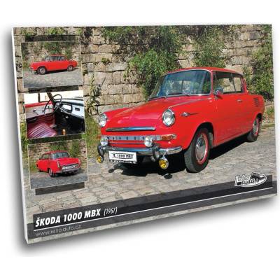 Obraz č. 50 - ŠKODA 1000 MBX (1967) 100 x 70 cm