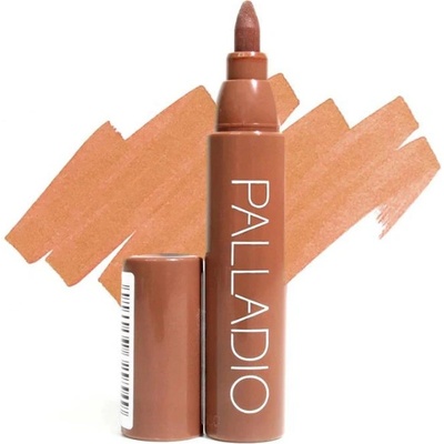 Palladio Lip Stain voděodolný lip stain s panthenolem precizním aplikátorem a dlouhotrvajícím matným efektem Nude 3 ml