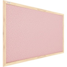 Allboards TKPINK64D korková tabule v dřevěném rámu 60 x 40 cm -