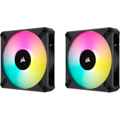 Corsair iCUE AF140 RGB ELITE Dual Pack Black (CO-9050156-WW)