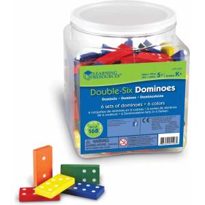 Learning Resources Детска игра Learning Resources - Гигантско домино (LER0287)