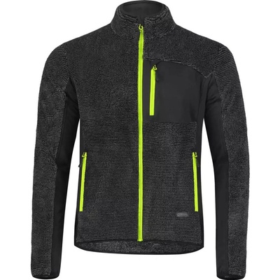 Etape Warmer antracit/žlutá fluo