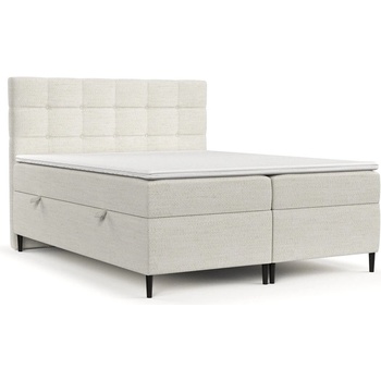 Maison de Reve Кремаво боксспринг легло с място за съхранение 200x200 cm Urbaneo - Maison de Rêve (URBANEO200_MDR_P0_MDO492_M13_MDO492_T16_L59)