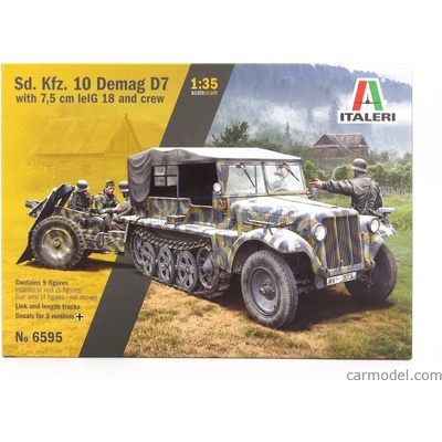 Italeri Tank 10 Demag D7 Truck Cingolato Military 1945 1:35 /
