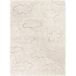 Lorena Canals Кремав ръчно изработен памучен детски килим подходящ за пране 90x130 cm Clouds - Lorena Canals (C-RUC-CLO-XS)