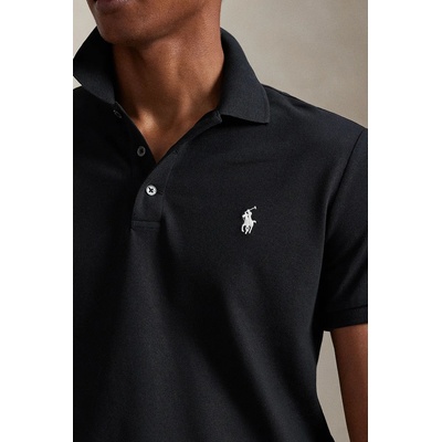 Ralph Lauren тениска с яка мъжка от памук с еластан (710941439)