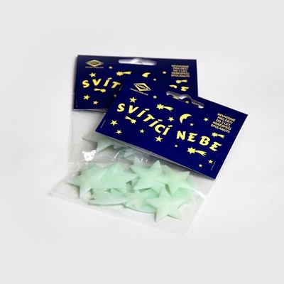 Pro Háčkování s.r.o. Svítící nebe na zeď, dekorace, sada 10 ks – Zboží Mobilmania