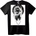 NOONEBRAND Тениска Викингски бог - 2XL, Black