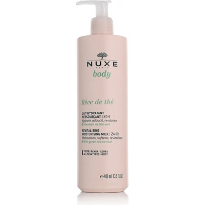 Nuxe revitalizační hydratační tělové mléko s extrakty zeleného čaje 400 ml