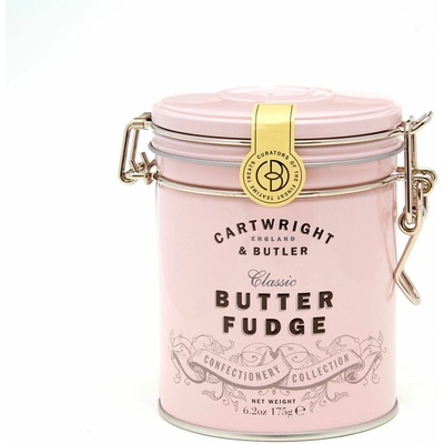Cartwright & Butler Butter Fudge Máslový fudge v plechové dóze 175 g