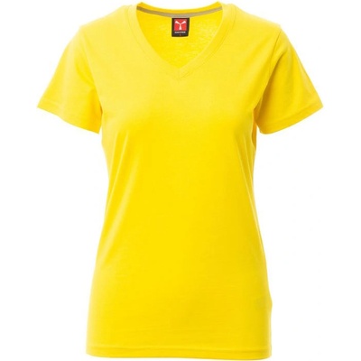 PAYPER v-neck lady 000951-0026 / Дамска тениска с къс ръкав и v-образно деколте - жълта xxl (000951002601000xxl)