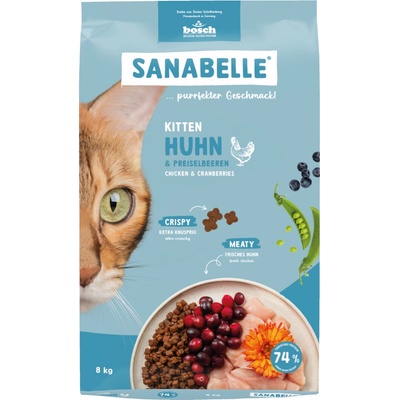 Sanabelle Kitten s kuracím 8 kg