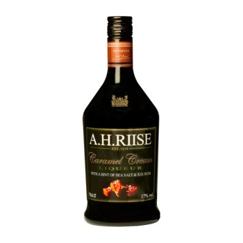 A.H. Riise Caramel Cream Liquer 17% 0,7 l (čistá fľaša)