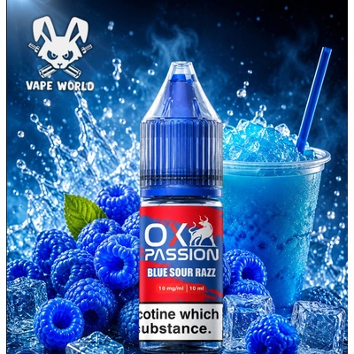 Oxva OX Passion Salts Blue Sour Razz 10 ml 20 mg