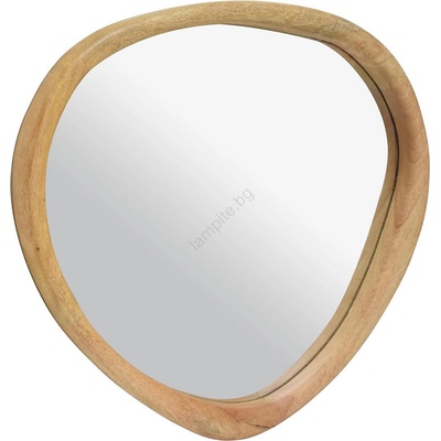 EGLO 425006 - Стенно огледало BANI 39x39, 5 см кафяво (EG425006)