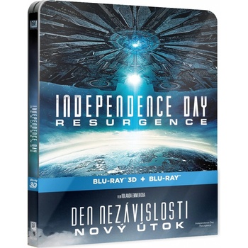 Den nezávislosti: Nový útok 2D+3D BD Steelbook