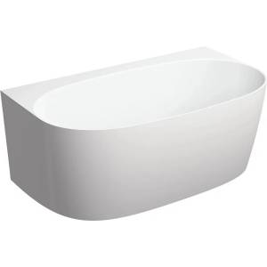 Omnires Свободностояща вана Omnires Valencia M+ BTW, композит, бял гланц, 148x86 см (VALENCIA148WPBP)