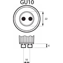 Žárovky Eta EKO LEDka bodová 4W, GU10, teplá bílá