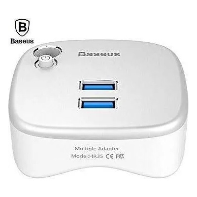 Baseus Notebook Expansion Dock - 2-портов USB хъб с Gigabit Ethernet и четец за SD/microSD карти за MacBook и преносими компютри
