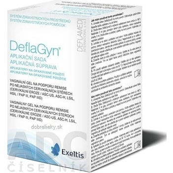 DeflaGyn aplikačná súprava vaginálny gél 150 ml + 2 aplikátory