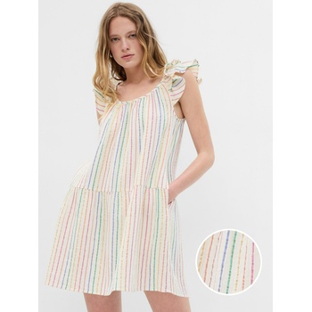 GAP Раирани мини рокли GAP GAP | Byal | ЖЕНИ | XXL