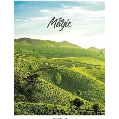 SHKOLYARYK Sešit The Magic mix motivů A5 čtverečkovaný