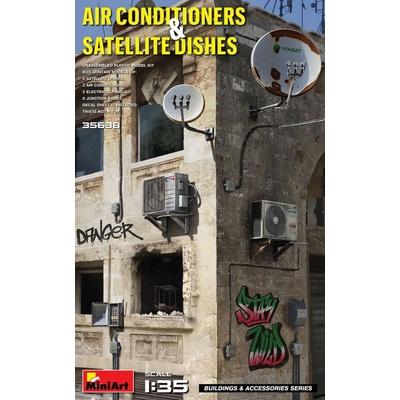 Air MiniArt Conditioners & Satellite Dishes 1:35