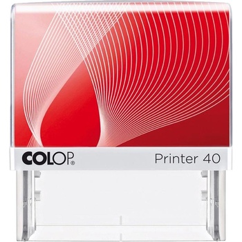 Colop Печат Printer 40, правоъгълен, 23 x 59 mm, син (1085120042)