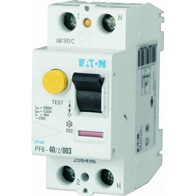 Eaton 2p PF6 40/2/003 A