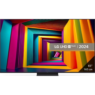 Телевизор LG 65UT91003LA, 65" 4K UltraHD TV 4K (3840 x 2160), DVB-T2/C/S2, webOS 24 Smart TV, ThinQ AI, Alpha 5 AI 4K Gen7, WiFi, HDR10 pro, HLG, ALLM/HGiG, AI Upscaling, AI Sound(Virtual 9.1. 2 U (65UT91003LA)