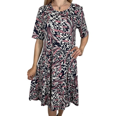 Exclusive dámske elegantné šaty Vendula růžová