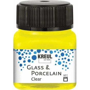 Kreul Clear Боя за стъкло и порцелан Yellow 20 ml 1 бр (16291)