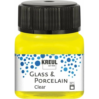 Kreul Clear Боя за стъкло и порцелан Yellow 20 ml 1 бр (16291)