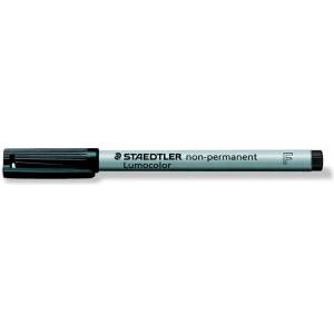 STAEDTLER Безалкохолен маркер OHP, 0, 6 mm, STAEDTLER "Lumocolor 316 F", черен 316-9 (316-9)